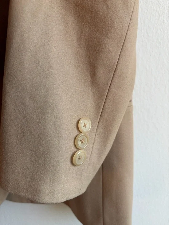 Chloé Camel Single-Button Blazer - Picture 7 of 10
